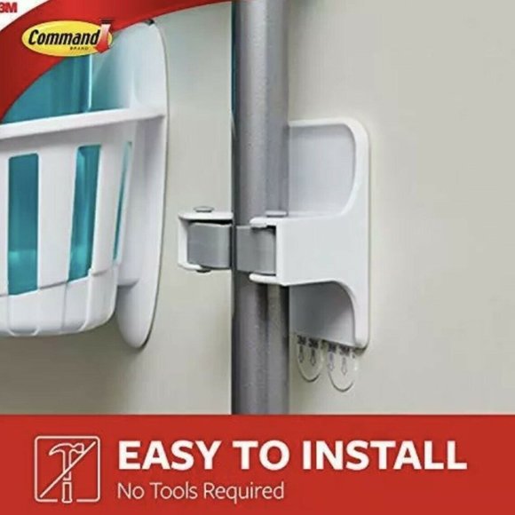 New- 4 Pack- 3M Command Adhesive Wall Mounted Broom/Mop Grippers Strong and Last - Picture 2 of 5